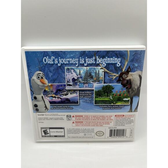 Disney Frozen Olaf's Quest (Nintendo 3DS) - Complete - Tested - Picture 2 of 7
